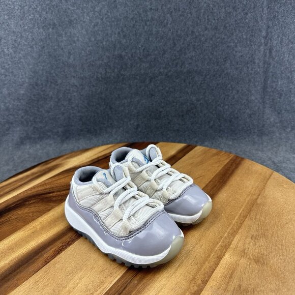 Nike Air Jordan 11 Retro 505836-140 Toddler Baby Size 6C Gray - Picture 2 of 10